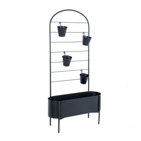 Lillepostament DEIA 70,5x26xH137cm, must