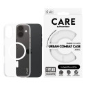 Põrutuskindel mobiiliümbris PanzerGlass iPhone 16 Plus Flagship MS, valge