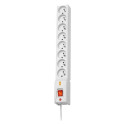 Lestar LX 810 surge protector power strip 8 sockets 5 m gray (LX810GA5SZARY)