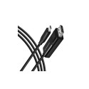 AXAGON Active cable | USB-C to DisplayPort | 1.8 m