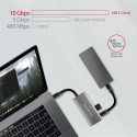 Axagon USB HUB 2x USB-C + 2x USB-A 3.2 Gen2 (HMC-4G2)