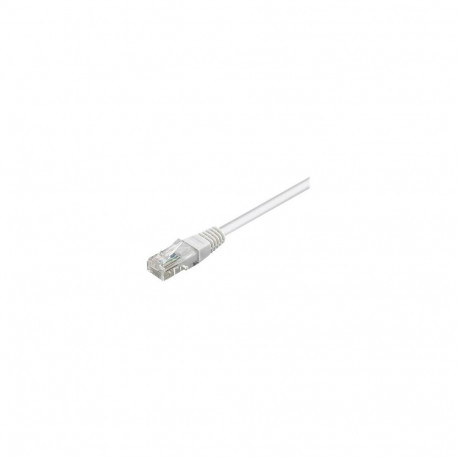 Goobay | CAT 5e patch cable, U/UTP | White RJ45 male (8P8C) | RJ45 male (8P8C)