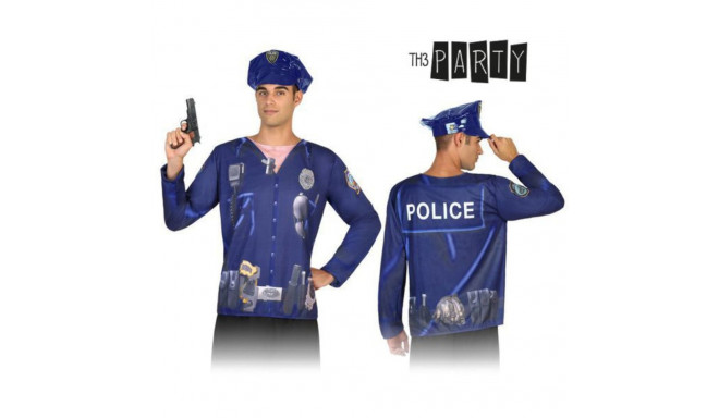 Täiskasvanute särk Th3 Party Sinine