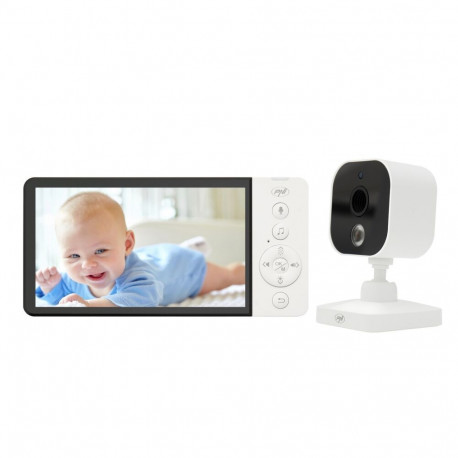 Video Baby Monitor PNI BM500 ekraan 5 tolli juhtmevaba 2,4 GHz, temperatuuriandur, VOX, öine nägemin