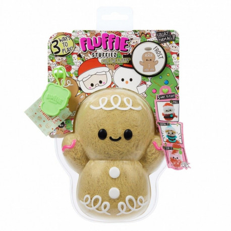 Mascot Fluffie Stuffiez Small Plush, Gingerbread