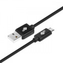 TB cable micro USB - USB 1.5m, black