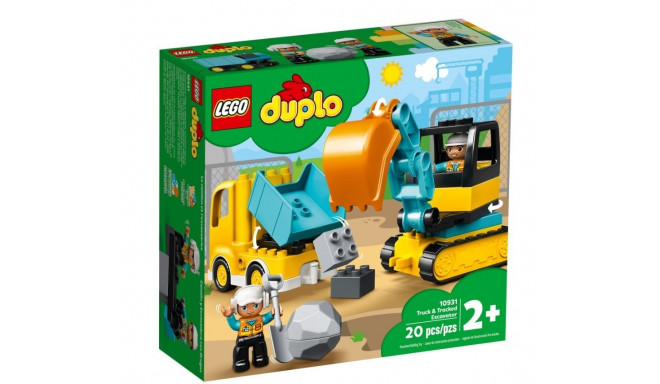Bricks DUPLO Truck & Tracked Excavator