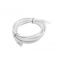 Lanberg patch cord Cat.6 UTP 3m, grey