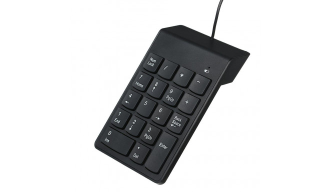 Keyboard - GEMBIRD KPD-U-03 USB Numeric Keypad, Black