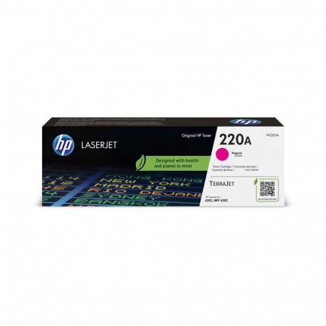 HP 220A (W2203A) Toner Cartridge, Magenta