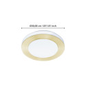 HERMETIC LED PLAFOND CARPI 30CM 900369 W