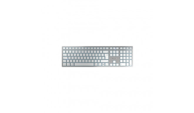 "Cherry KW 9100 SLIM - Tastatur wireless white QWERTZ DE mit Mac-Layout"