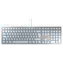 "Cherry KC 6000 SLIM FOR MAC USB silber QWERTZ DE"