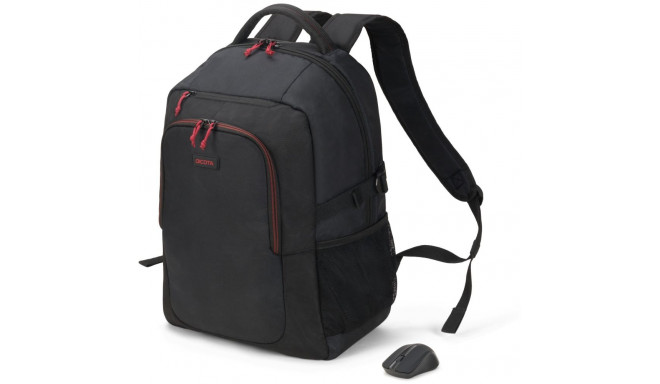 "Dicota Backpack Gain Wireless Mouse Kit 15.6"""