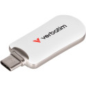 "STICK 256GB Verbatim Plectra White USB-C Flash Drive 30230"