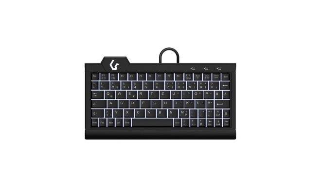 "KeySonic KSK-3010ELC (DE) Super-Mini Backlight schwarz"