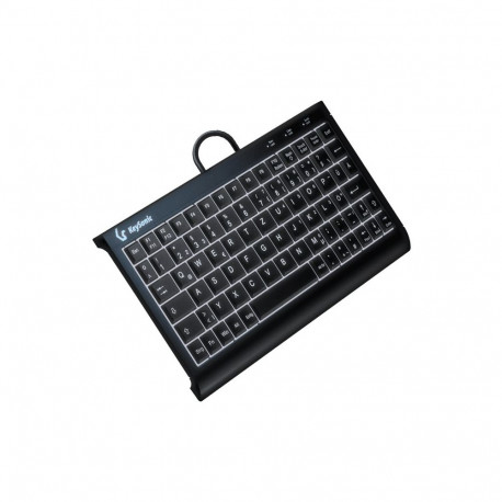 "KeySonic KSK-3011ELC (DE) Super-Mini mit Nummernblock sw"