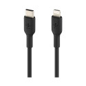 "Belkin Lightning/USB-C Kabel PVC, mfi zertifiziert, 1m schwarz"