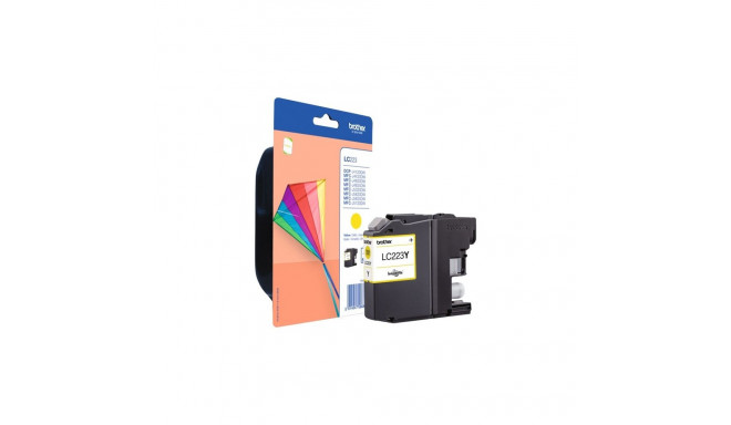 "Brother Tinte LC-223Y Gelb bis zu 550 Seiten nach ISO/IEC 24711"