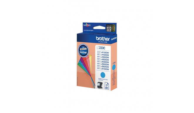 "Brother Tinte LC-223C Cyan bis zu 550 Seiten nach ISO/IEC 24711"