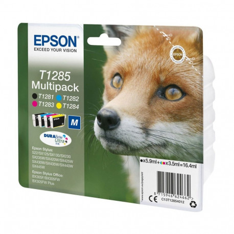 "Epson Tinte T1285 C13T12854012 4er Multipack (BKMCY) bis zu 225 Seiten"