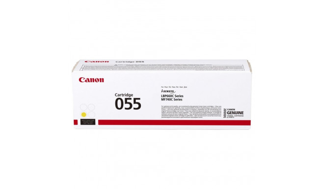 "Canon Toner 055 Gelb bis 2.100 Seiten"