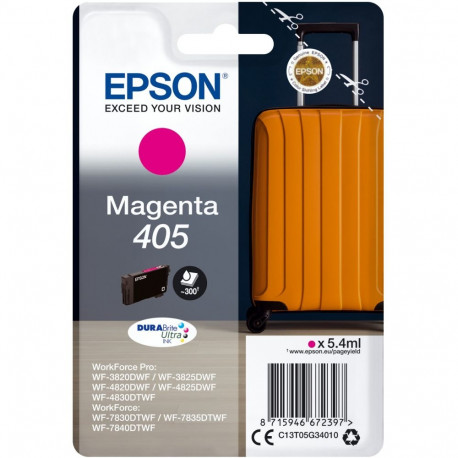"Epson Tinte 2LB Singlepack Magenta 405 DURABrite Ultra Ink"