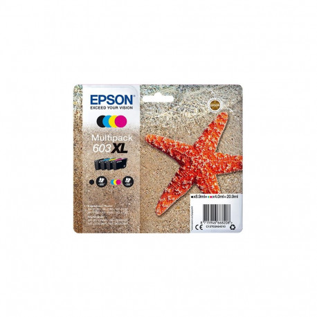 "Epson Multipack 4-colours 603XL Ink C13T03A640"