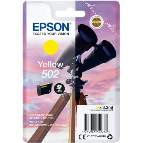 "Epson 502 C13T02V44010 yellow"