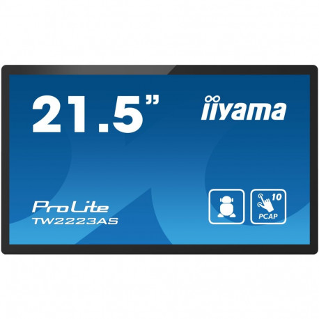 "IIYAMA 55.0cm (21.5"") TW2223AS-B2 16:9 M-Touch HDMI Android"