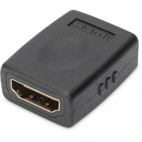 "DIGITUS HDMI Adapter 4K, 3D fähig, Ethernet, schwarz"