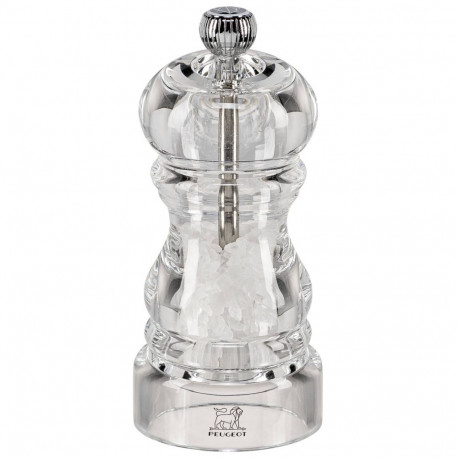 Peugeot NANCY salt mill Acryl clear 12 cm