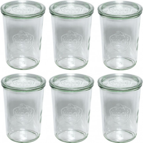 WECK Mold Jar 850ml Set of 6