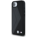 BMW case for IPHONE 16e (SE 4 2025) compatible with MagSafe BMHMPSE424PUOCSK (PU Oversized Stripes) 