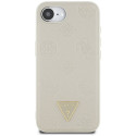 GUESS case for IPHONE 16e (SE 4 2025) compatible with MagSafe GUHMPSE4PGBTME (Grained PU Hot Stamp P