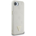GUESS case for IPHONE 16e (SE 4 2025) compatible with MagSafe GUHMPSE4PGBTME (Grained PU Hot Stamp P