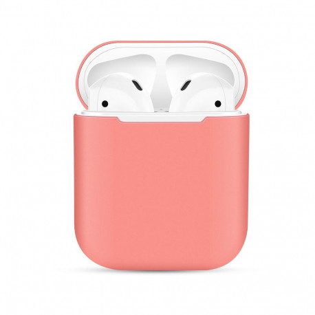 Airpods 1/2 laadimiskarbiümbris Trendybay CBAP03, silikoon, oranž