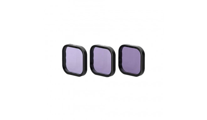 Set of 3 Telesin ND 8/16/32 filters for GoPro GoPro Hero 13 Black (S5-FLT-12-TGP)