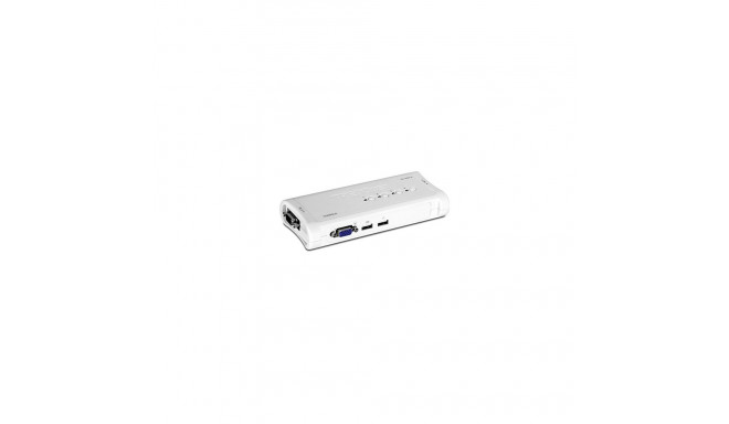 KVM switch: 4 porti, VGA, USB, kaablitega, kuni 2048x1536