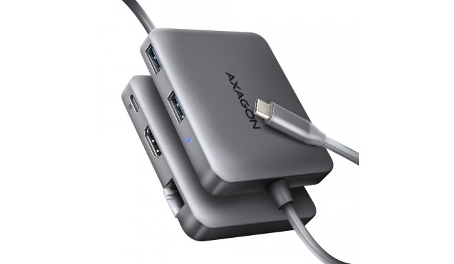 AXAGON USB-C 5Gbps SuperSpeed 5in1 jaotur | HMC-5HL