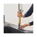 Sink faucet Hansgrohe Talis M54, U 220, 1jet, 72806800, stainless steel. steel