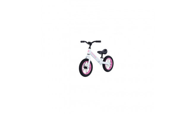 ABC rotaļlietas Balance bike Moovkee 12" Pink/White