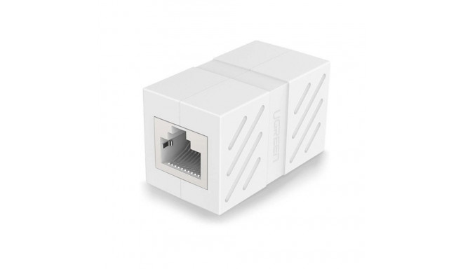 Ugreen RJ45 Vôrgustiku Keystone Jack Inline Coupler Naine Naise 1tk Valge
