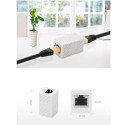 Ugreen RJ45 Vôrgustiku Keystone Jack Inline Coupler Naine Naise 1tk Valge