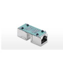 Ugreen RJ45 Vôrgustiku Keystone Jack Inline Coupler Naine Naise 1tk Valge