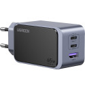 Ugreen X553 NexodeS USB-A+2 USB-C 65W GaN Kiire Laadija Hall