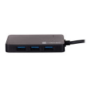 USB Hub - Natec 4-port Moth Black