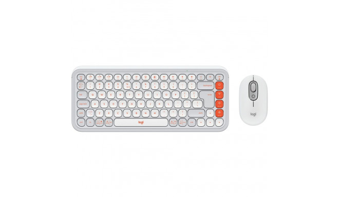 "Logitech Pop Icon Combo - OFF WHITE (US)"