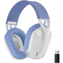 "Logitech Lightspeed G435 Headset full size Bluetooth / 2.4 GHz radio frequency wireless white Disco