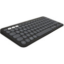 "Logitech K380 Pebble Keys2 Bluetooth black QWERTZ DE"